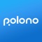 Polono is a smart label printing app that connects to the printer via Bluetooth on the phone