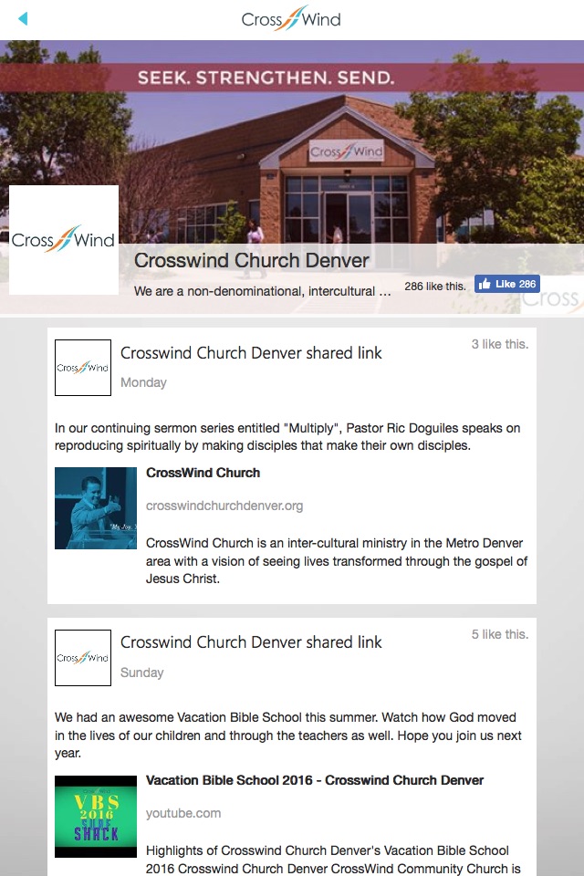 Crosswind Church screenshot 2