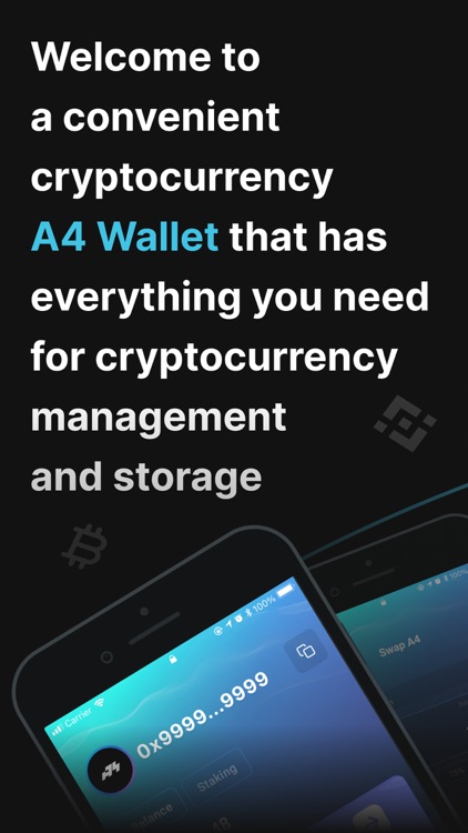 A4 Finance: crypto wallet