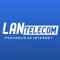 No app da Central do Assinante da Lan Telecom você pode: