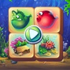 Icon Fish World - match3 mahjong