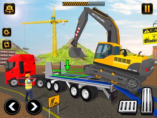 Heavy Machines Transporter Sim screenshot 2