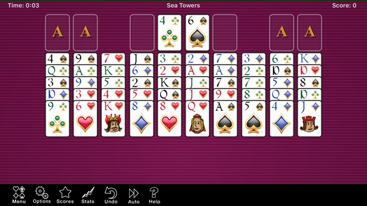 Sea Towers Solitaire Game screenshot-8
