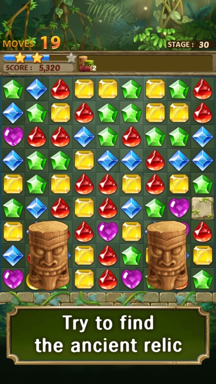Jewels Jungle : Match 3 Puzzle screenshot-4