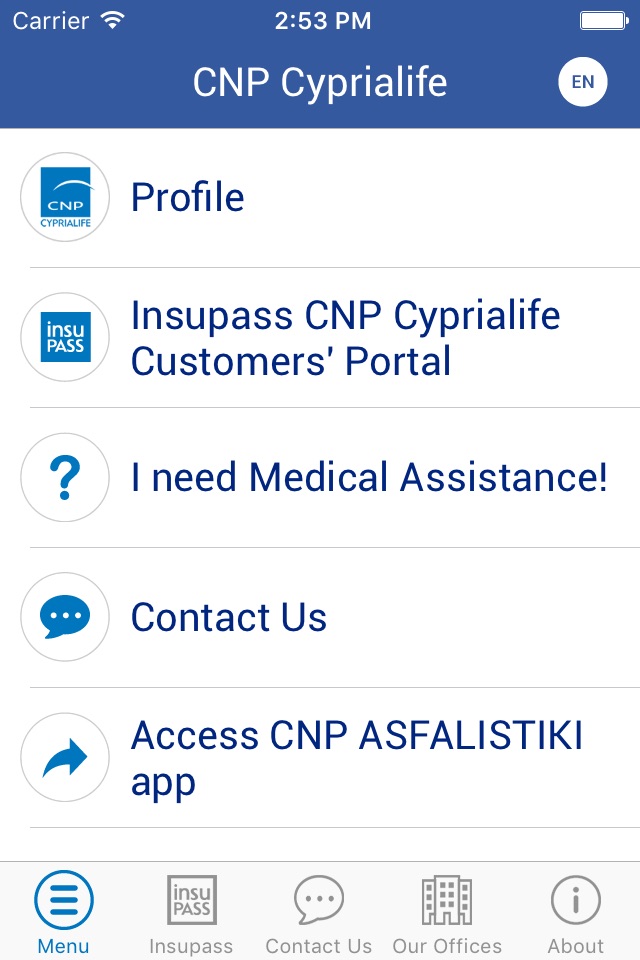 CNP Insupass screenshot 2