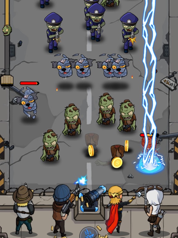 Zombie War: Idle Defense Gameのおすすめ画像4