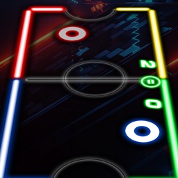 Glow Hockey Neon Challenge