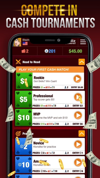 10 Solitaire: Win Real Cash screenshot-3
