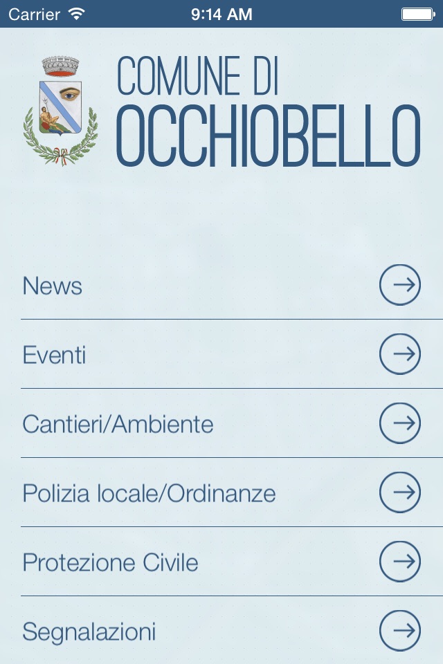 Comune di Occhiobello screenshot 2