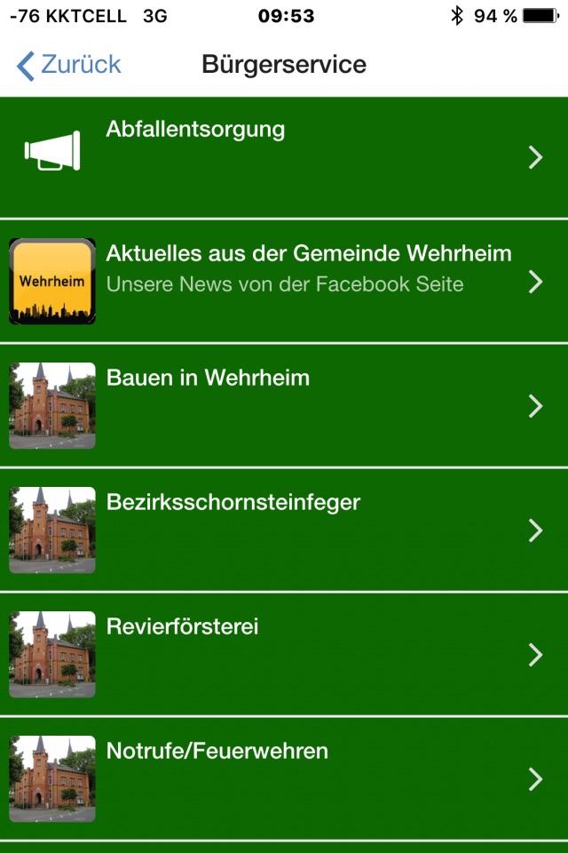 Wehrheim screenshot 2