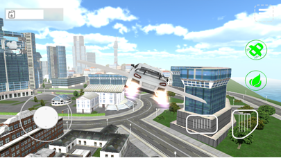 Flying Sports Car Simulator 3D screenshot 4