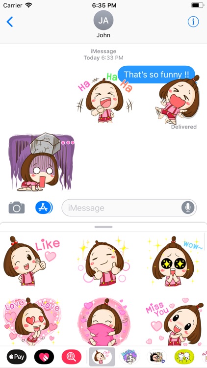 Nana - Little Girl Sticker