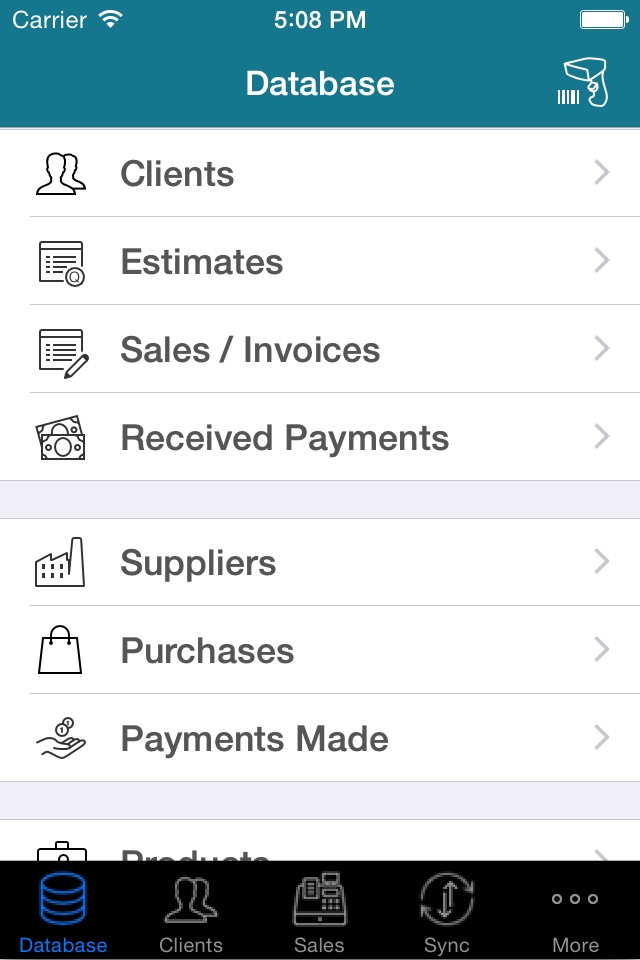 Invoice SelBuk iPhone screenshot 2
