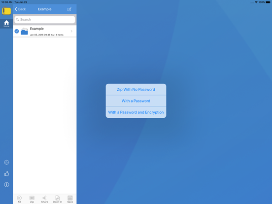 iZip –  Zip Unzip Unrar screenshot 4