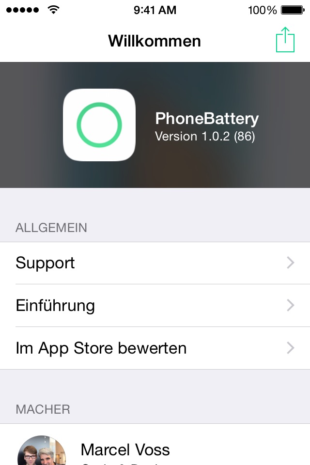 PhoneBattery screenshot 2