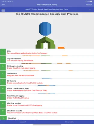 Captura de Pantalla 8 AWS Certified Cloud Pract Prep iphone
