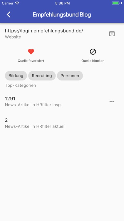 HRfilter News screenshot-3