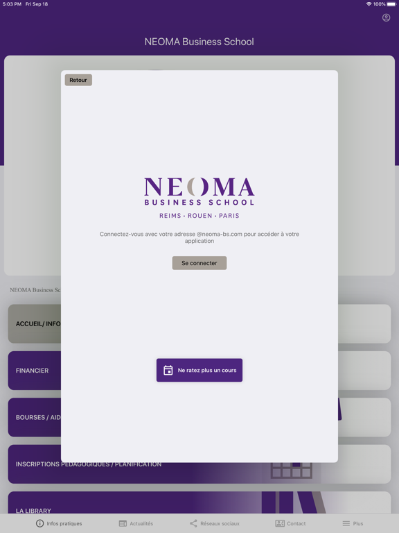 Screenshot #5 pour My NEOMA BS