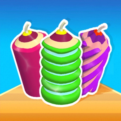 Candle Stack 3D - Craft Runner iOS App