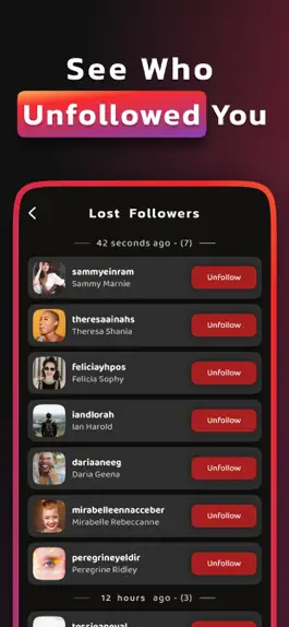 Game screenshot Reports Pro: Followers Tracker apk