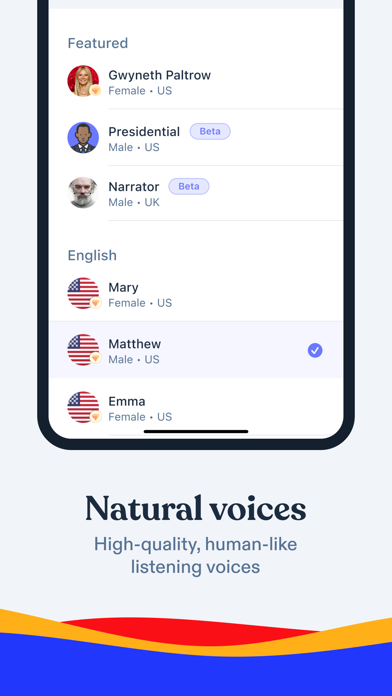 Speechify Text to Speech Audio Screenshot