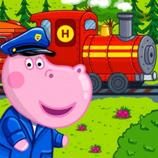 Hippo Trip: Railway Station Icon