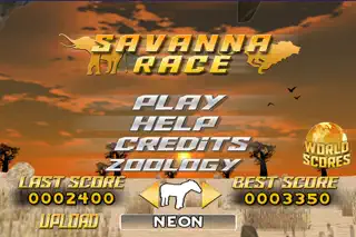 Savanna Race - Screenshot 1