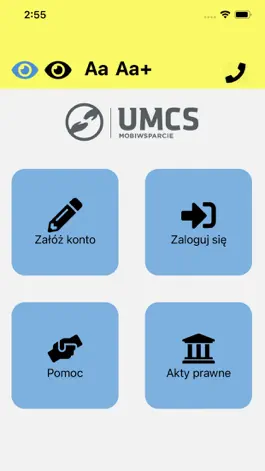 Game screenshot mobiWsparcie UMCS PL mod apk