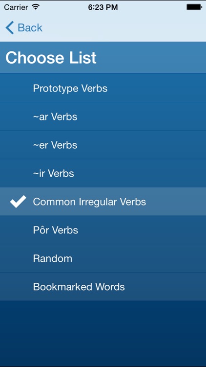 Portuguese Verbs Trainer screenshot-3