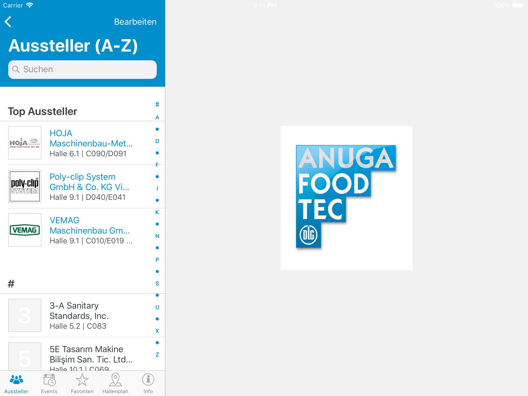 Anuga FoodTec screenshot 2