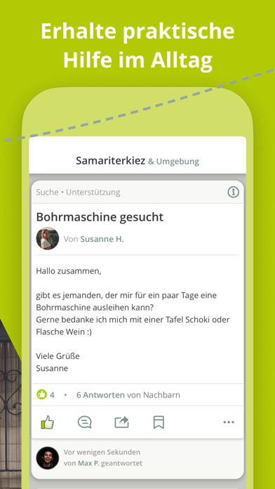 nebenan.de screenshot 2