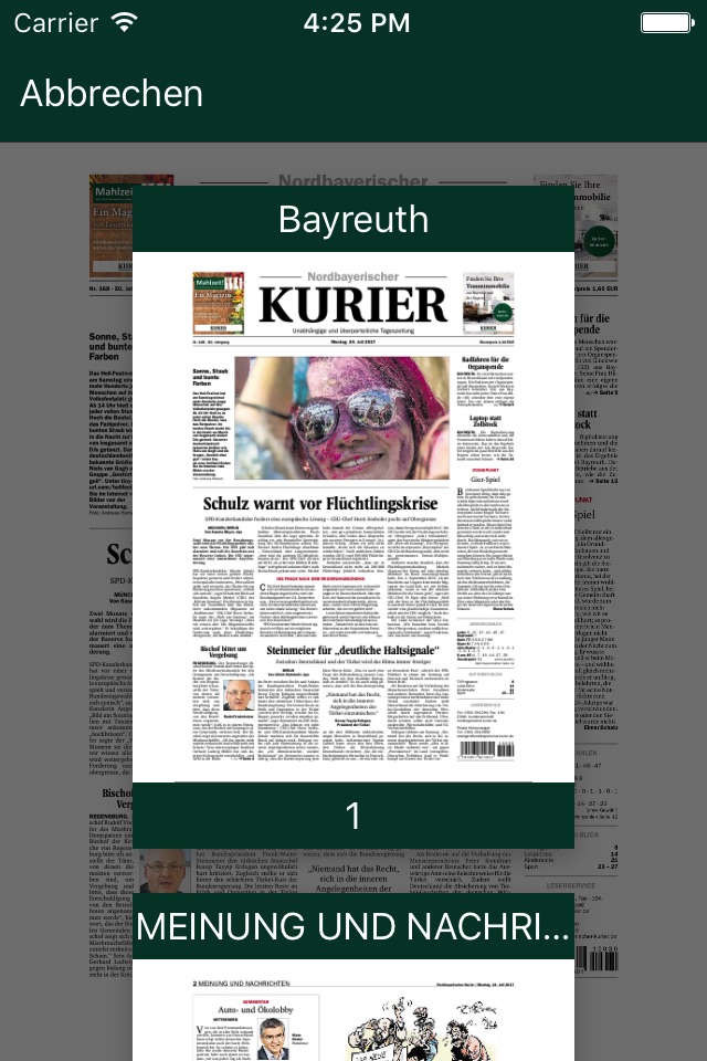 Kurier E-Paper screenshot 3