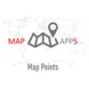 Map Points X