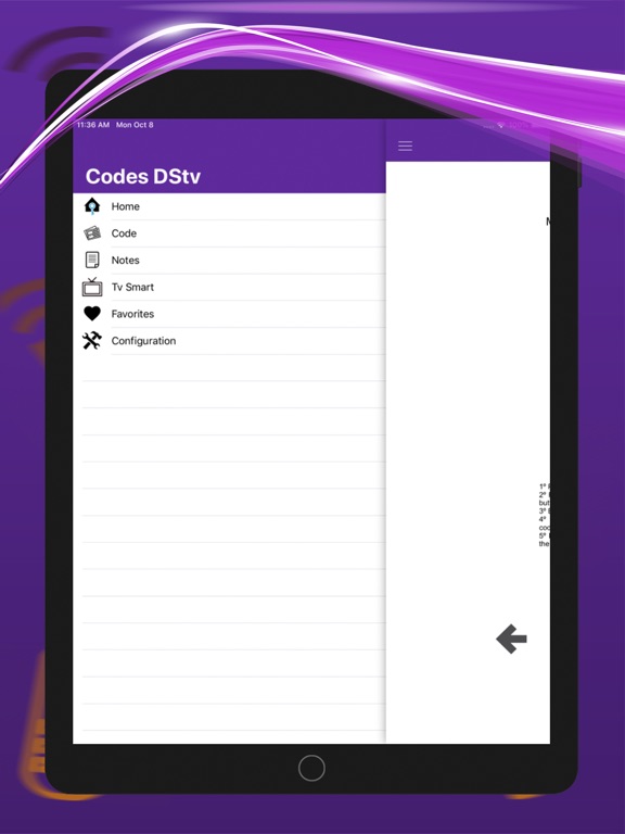 Códigos Control Para DStv screenshot 2