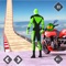 Get ready to have the experience of one of the best superhero bike stunt games you will ever play