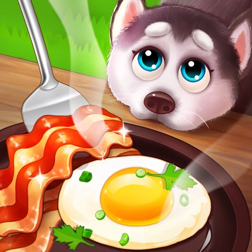 楼下的早餐店：美食烹饪游戏logo