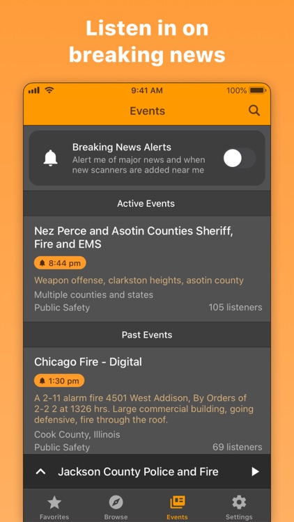 Police Scanner Radio & Fire screenshot-3