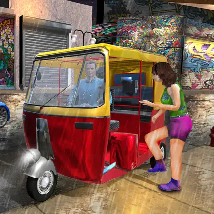 Tuk Tuk Auto Rickshaw 3D Sim Читы