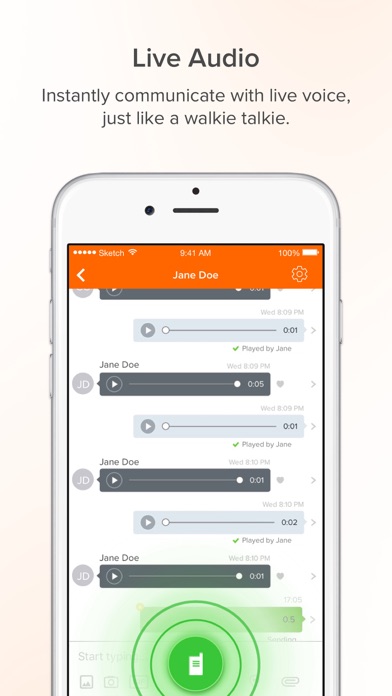 Voxer Walkie Talkie Messenger Screenshots