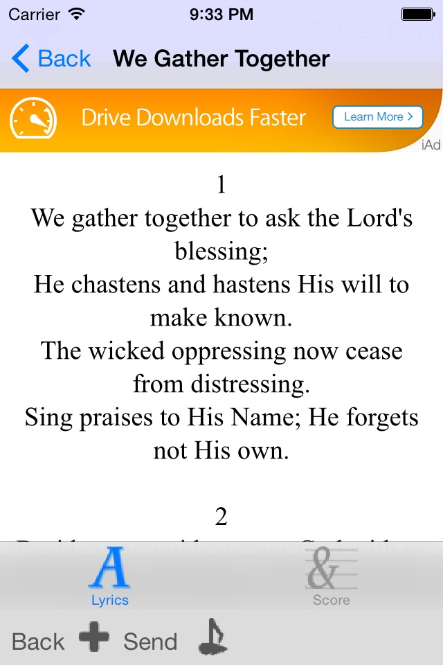 Worship Scores Lyrics & Tunes screenshot 4