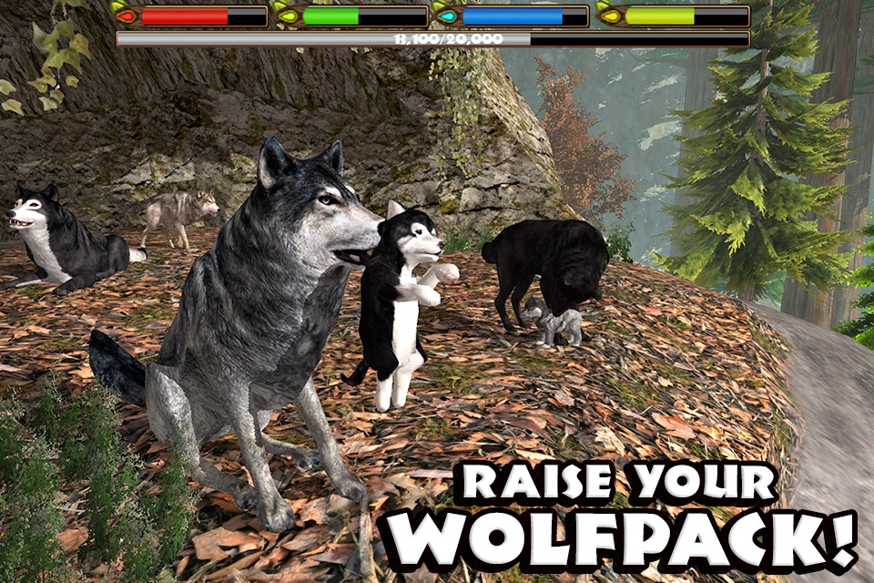 Ultimate Wolf Simulator screenshot 2