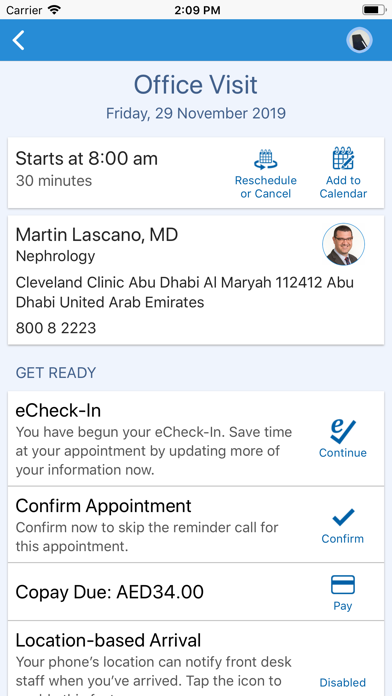 Cleveland Clinic Abu Dhabi screenshot 3