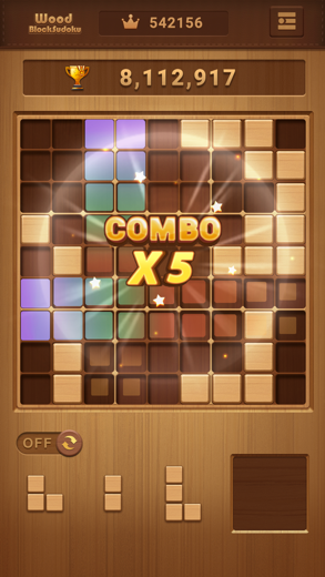Block Puzzle-Wood Sudoku Game capture d'écran 2