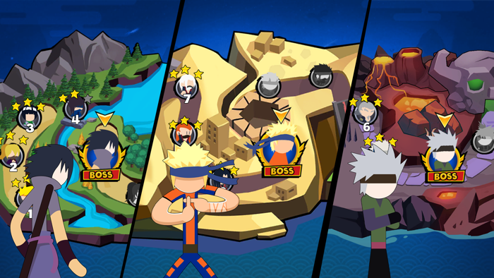 Stickman Warriors  3v3 Brawl