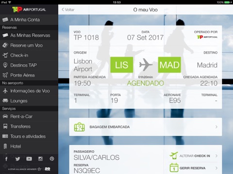 Air Portugal for iPad screenshot 2