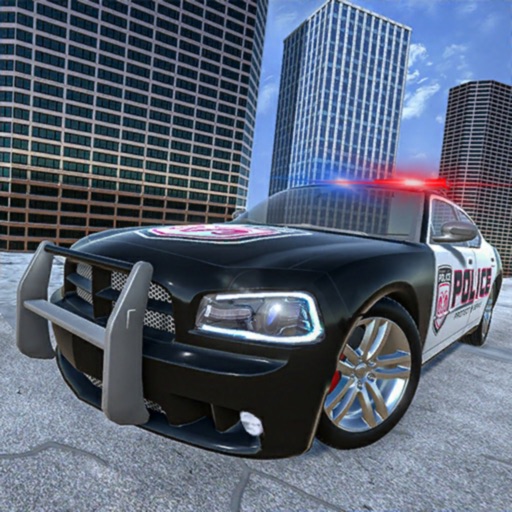 Grand Police Cop Crime City Icon