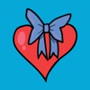 St Valentine's Day stickers