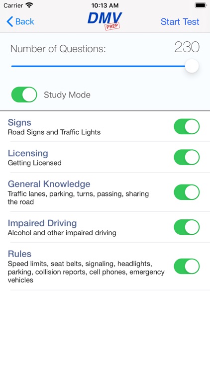 California DMV Test Prep