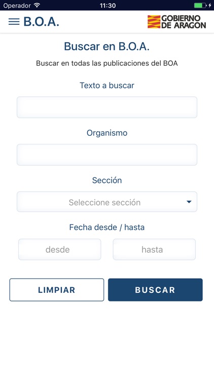 Boletín Oficial de Aragón-BOA screenshot-3