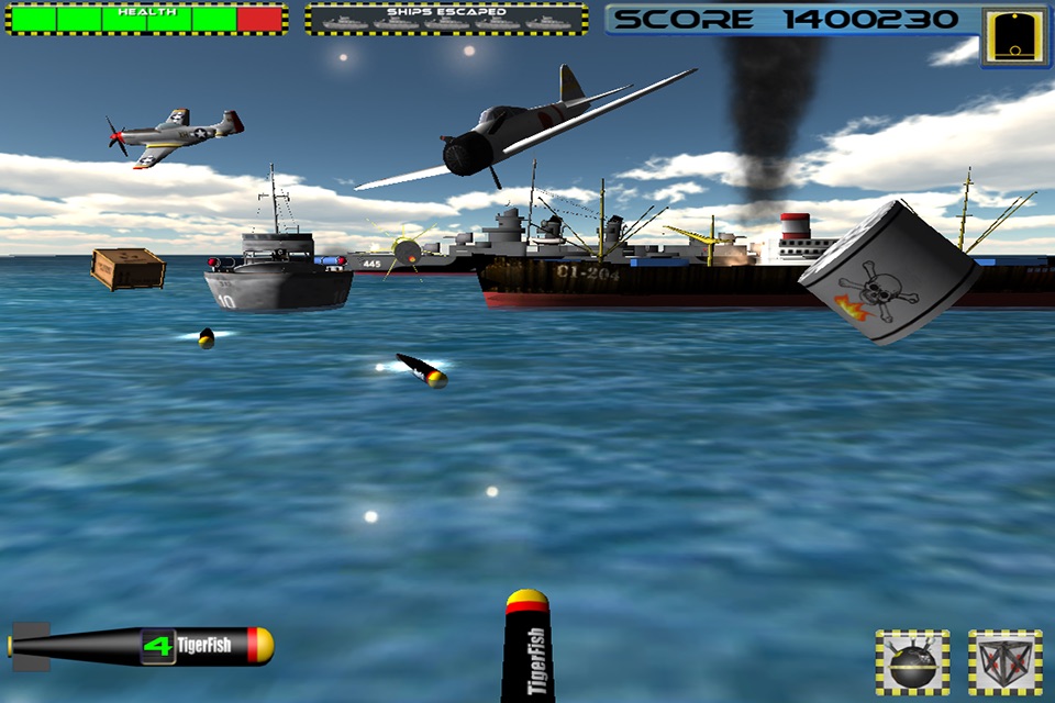 TorpedoRun Naval War screenshot 2